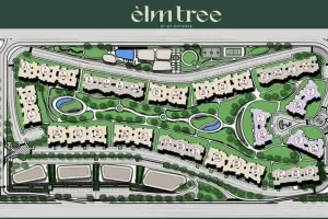 Own your apartment in Elm Tree 6th of October Compound with facilities up to 8 years
