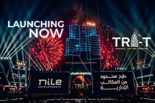 احجز في مشروع  TRI-T العاصمة الجديدة وامتلك محلك المتميز