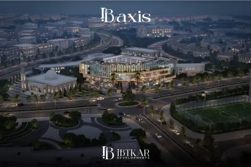 Book a shop in IB Axis Mall with an area of ​​80 square meters