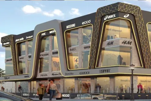 Office with a great view and area starting from 40 square meters in Mall Plus New Obour