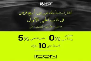 Fully finished commercial units in Ikon Mall 6th of October Book now