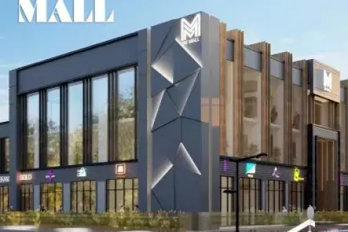 Shops for sale in 3M Fifth Settlement with payment facilities and a down payment of only 20%