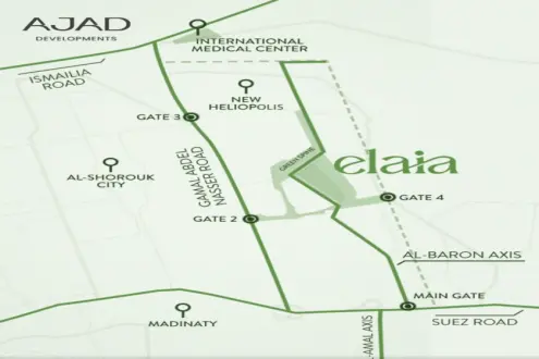 Book in Elaia New Heliopolis Compound and own a distinctive townhouse