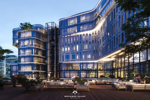Eden New Capital offices with large areas starting from 80 square meters