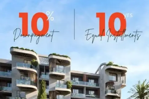 بالتقسيط على 10 سنوات إشتري شقة في كمبوند فاليا 220متراً