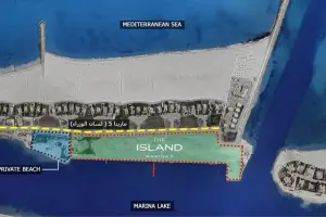 Book a chalet in The Island Marina 5 North Coast 280 meters