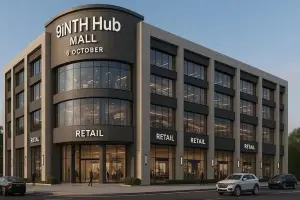 Details of a 240 square meter shop in 9TH Hub Mall