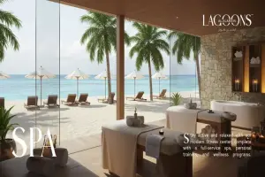 A distinctive chalet with various spaces in El Alamein Lagoons Village Hurry up and book