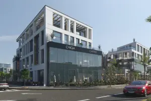 For sale in installments a 120 square meter office in Central Hub