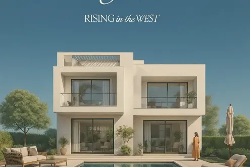 Twin house in Key of Greens New Zayed with payment facilities 220 square meters