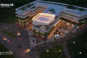 مكتب جاهز للأستلام بمساحة تبدأ من 50متر في Three 14