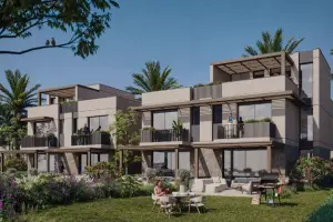 تاون هاوس جاهزة للاستلام في كمبوند أُنس تشطيب كامل خاص