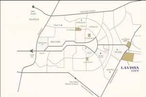 In the New Capital book your apartment in Mamsha Vista Compound with an area of ​​110 square meters