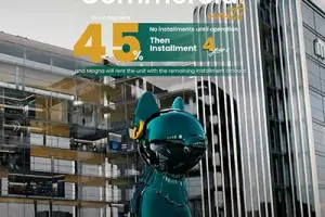 Special offer Pay 10% and pay the rest in installments over 10 years and own in M ​​Plus Mall