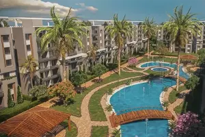 بمساحة 150متر احجز في كمبوند فلو ريزيدنس اكتوبر