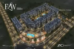 إحجز شقتك في اكتوبر في كمبوند فلو ريزيدنس