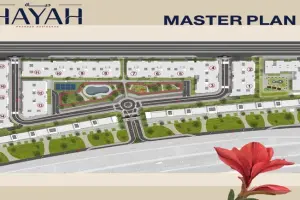 أحجز شقة بمقدم 10% في كمبوند حياة ريزيدنس