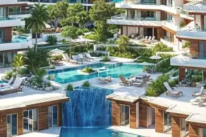 Own a duplex in the most distinguished location in Ten Islands Village