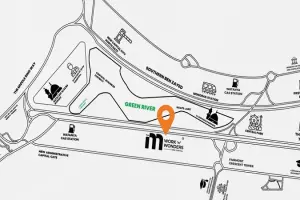 80 m office for sale in the Administrative Capital semi finished in M ​​Plus Mall