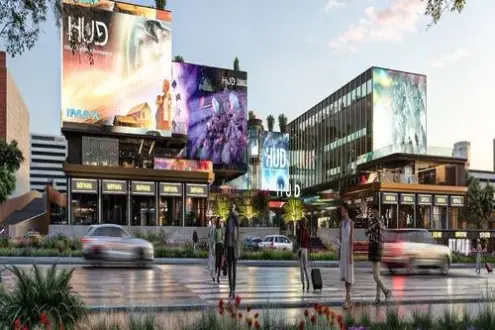 Book the best location in the Fifth Settlement with a 5% down payment inside Blue Waters Mall
