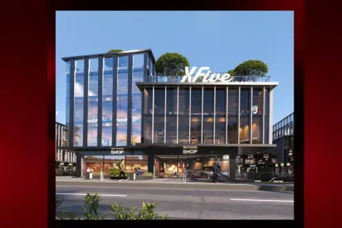 Find out the price of a 110 square meter office in X Five Mall