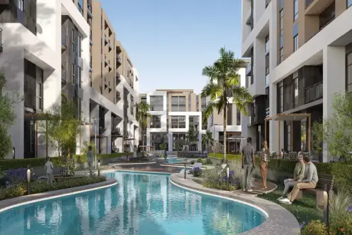 For sale in installments a 240 square meter ground floor townhouse in Riverton Compound For sale in installments a 240 square meter ground floor townhouse in Riverton Compound