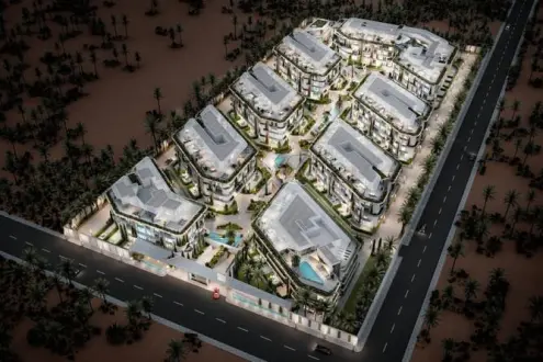 Fully finished residential apartments in Calma Compound Book now
