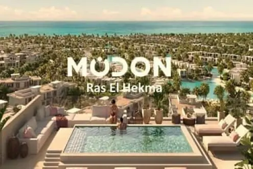 Get a 130 square meter chalet in Modon Ras Al Hekma Resort