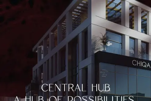 Hurry up and book your office space at Central Hub starting from 80 square meters