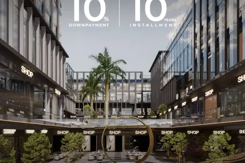 Immediate receipt with facilities over 10 years X Five New Cairo