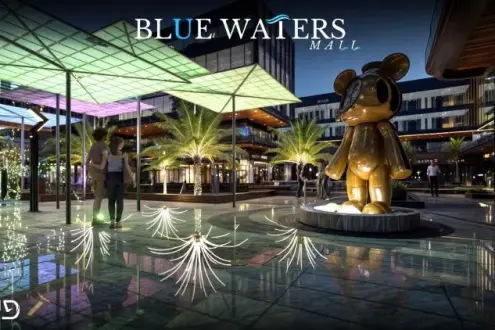 Immediate receipt with facilities over 12 years in Blue Waters Mall