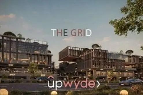 Office with a distinctive view in The Grid Mall from Up Wide at a very attractive price