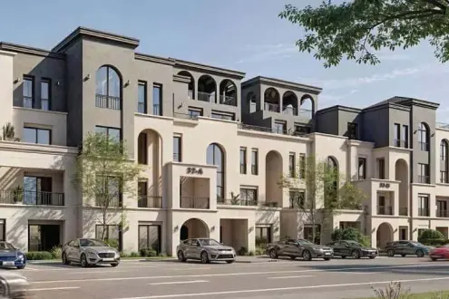 Own a townhouse in Boutique Saada Compound Sixth Settlement with facilities up to 8 years