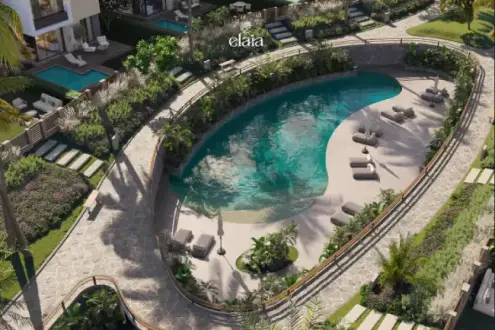 Own a townhouse now and enjoy a range of features at the best prices in Elaia New Heliopolis Compound
