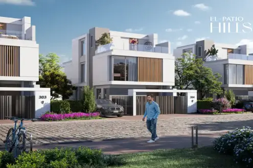 Residential properties for sale in El Patio Hills Compound with an area of ​​230 square meters