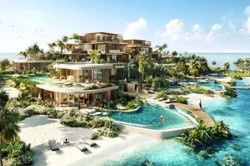 Seize the opportunity of upscale housing and book your chalet in Ten Islands Village Ras Al Hekma