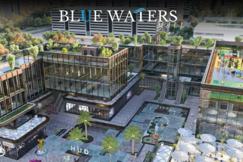 Shop for sale in Blue Waters Mall in the Fifth Settlement