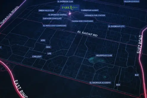Shops for sale in Park U El Shorouk with payment facilities and a down payment of only 5%