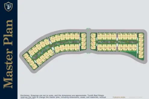 The best twin house for sale in Turath El Obour Compound with an area of ​​400 square meters