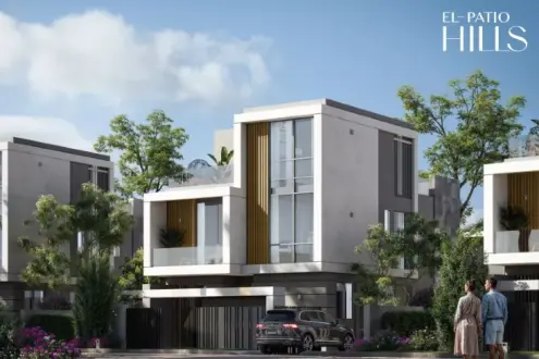 Townhouse for sale in El Patio Hills Compound 190 sqm