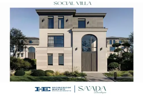 Twin house for sale in Boutique Saada Compound with a wonderful view Seize the opportunity and book now