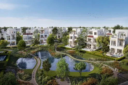 Villa for sale with immediate delivery in Mivida Gardens Compound in Mostakbal City