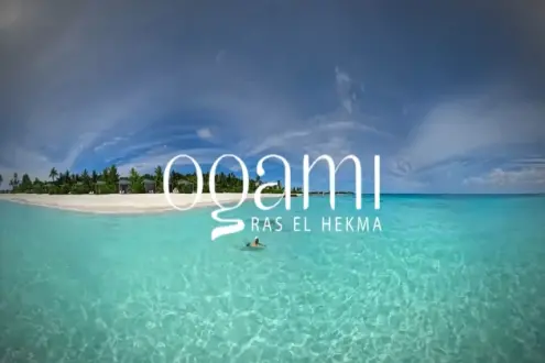 Villas for sale in Nobu Ogami Village Ras Al Hikma with various areas and very attractive prices