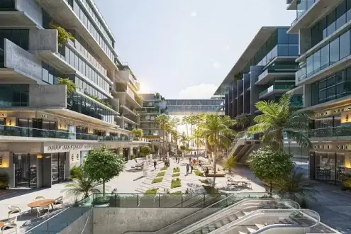 Offices for sale in Bridges Sheikh Zayed with the option of installments over 6 years
