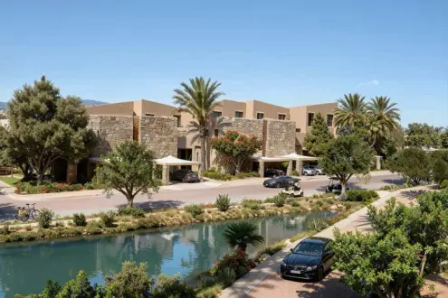 Own a twin house with an area of ​​230 meters in the new Lamanga Sphinx compound