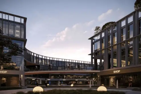 With a stunning view Grit Mall shops in Fifth Settlement are for sale Don't miss this opportunity