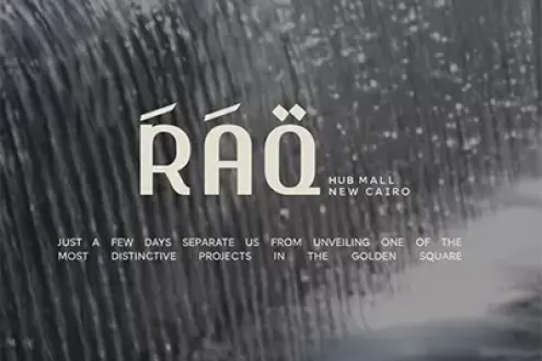 Ready to move in shop with an area starting from 280 meters in Raq Mall Fifth Settlement