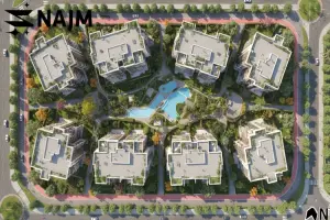 Apartments for sale in Najm Compound 6th Settlement with a stunning view Seize the opportunity and book now