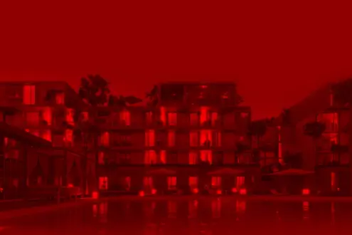 The Red Residence Fifth Settlement studios with large spaces starting from 100 meters