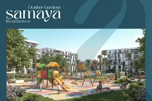 For sale in Samaya Compound Hadayek October a 220 meter apartment at a very bargain price